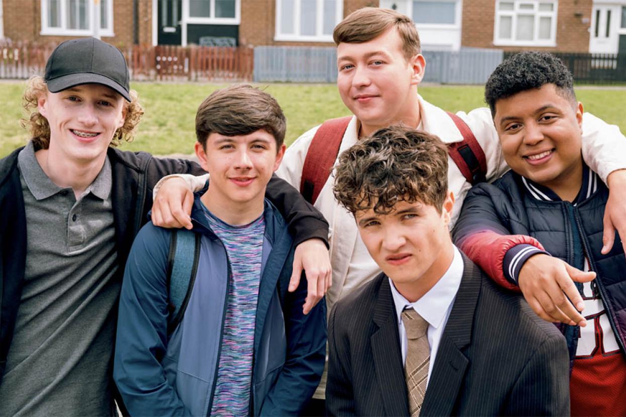 The cast of G'wed, ITV's Liverpool-set comedy